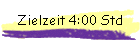 Zielzeit 4:00 Std